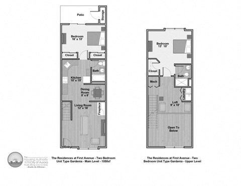 First Avenue 2 Bed 2 Bath Gardenia Style